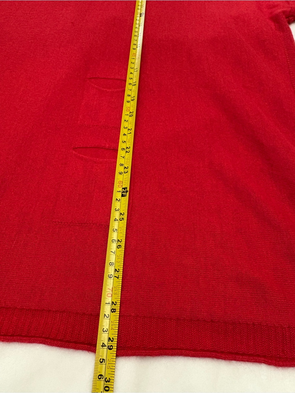 MERSEA Catalina Travel Sweater Scarlet Red Oversized One Size travel coastal lux - Picture 9 of 12